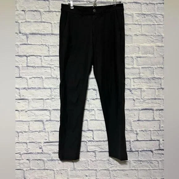 Lululemon Commission Pant Slim Warpstreme 32 Black